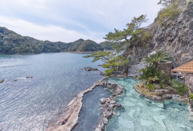 호사로운 바닷가 노천탕의 여유를, 나카노시마(中の島) 4일