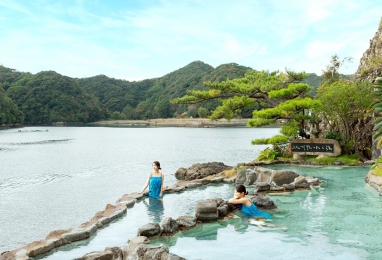 (추석) 호사로운 바닷가 노천탕의 여유, 나카노시마(中の島) 4일